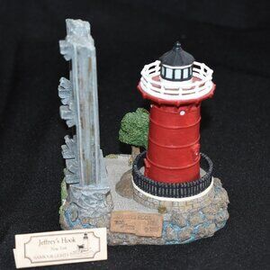 1997 Harbour Lights Jeffrey's Hook New York Lighthouse Original Box and COA #195